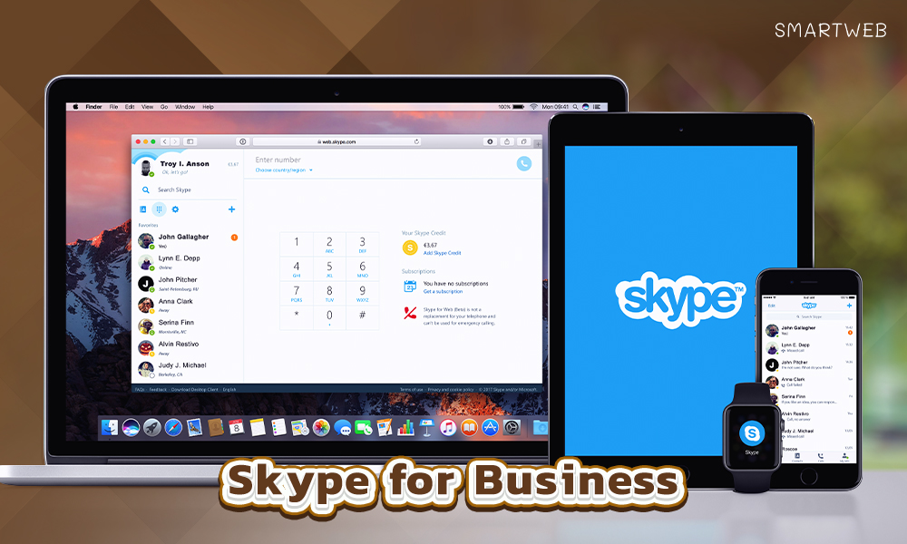 3.Skype for Business