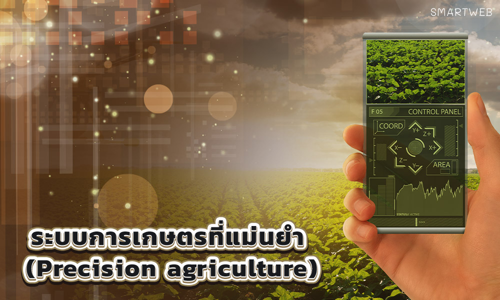 2.ระบบการเกษตรที่แม่นยำ (Precision agriculture)